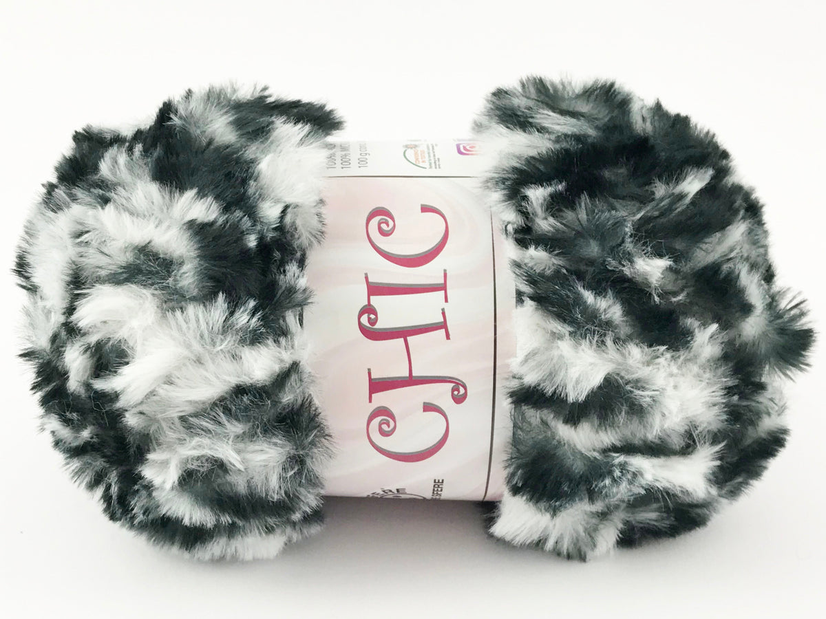 Lana Chic effetto pelliccia - gomitolo 100 g