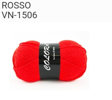 Lana colora 50 grammi