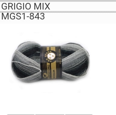 Lana merino oro multicolor