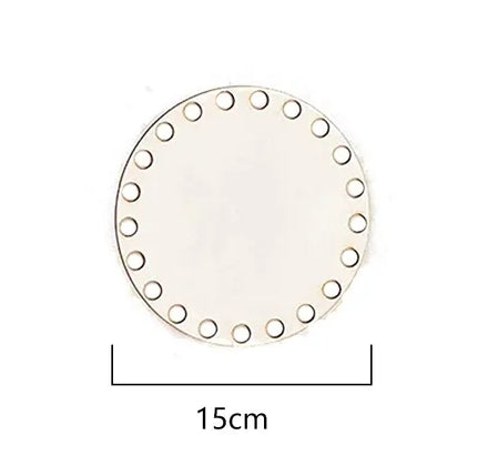 Base legno per lavorazione cordino 10-15-20-25 cm