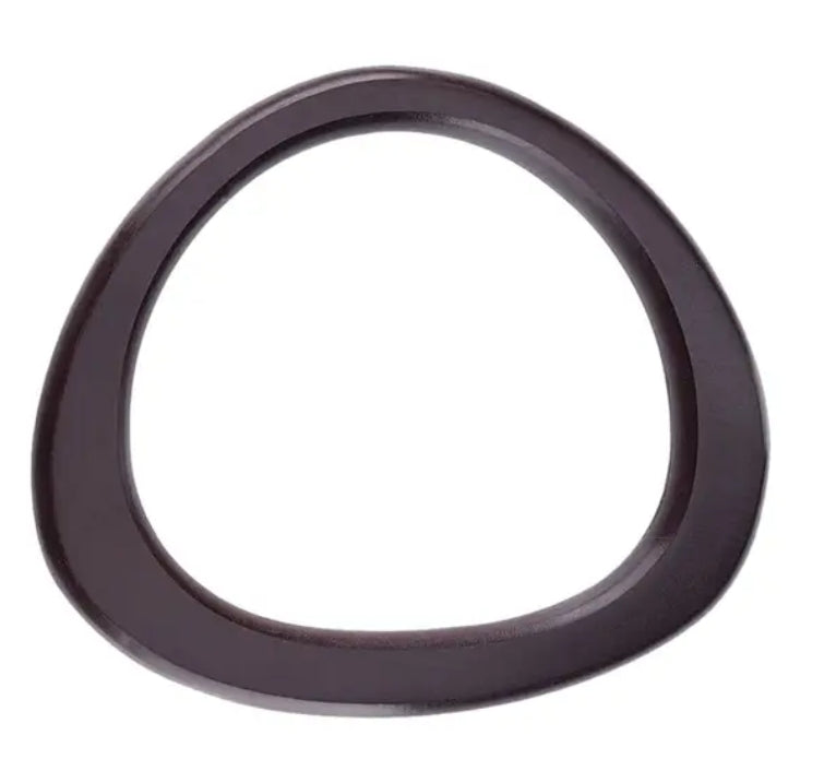 Manici borsa in legno 14,5 cm 2 pezzi