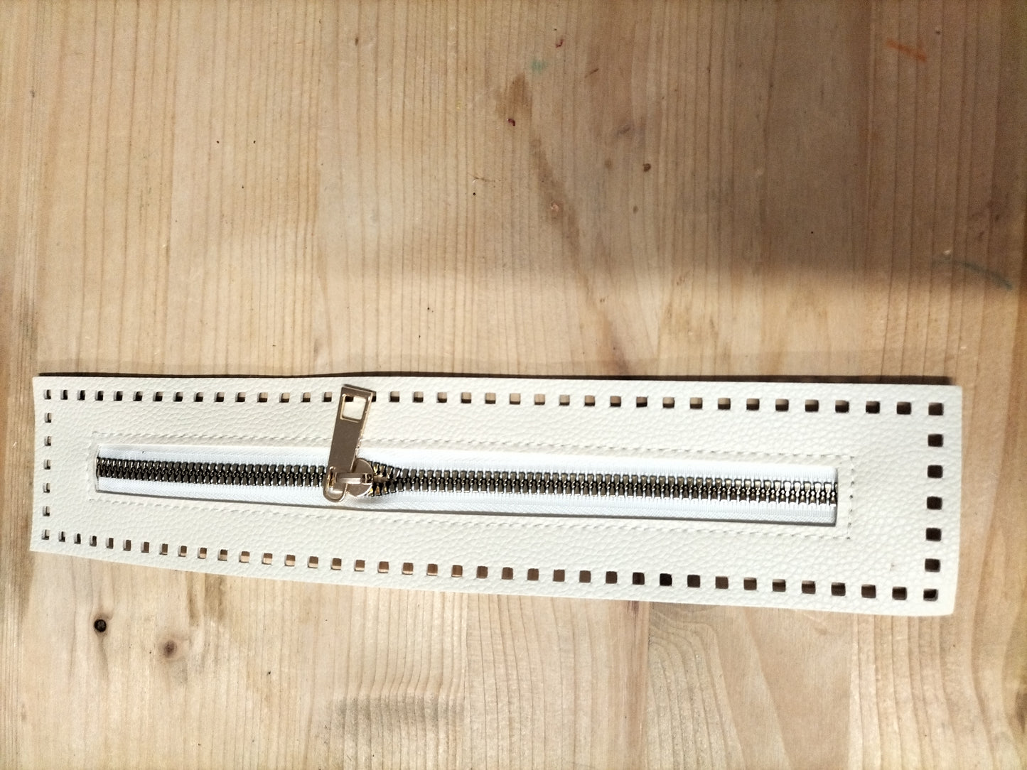 Cerniera similpelle 27x5,5 cm