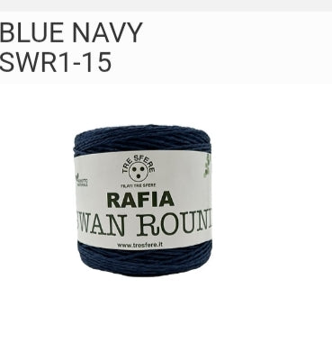 Rafia Swan Round 150 grammi