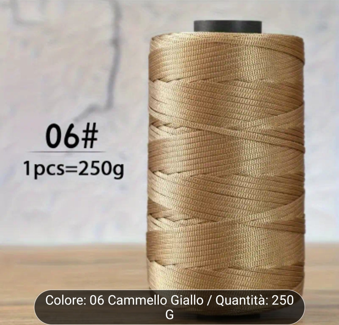 Cordino thai piatto spessore 3 mm 250 grammi