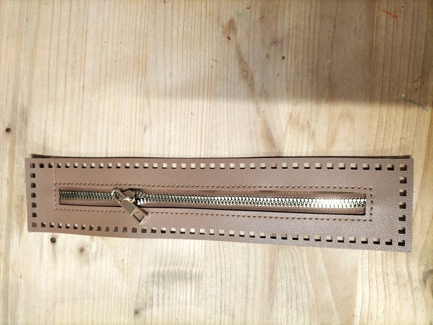 Cerniera similpelle 27x5,5 cm