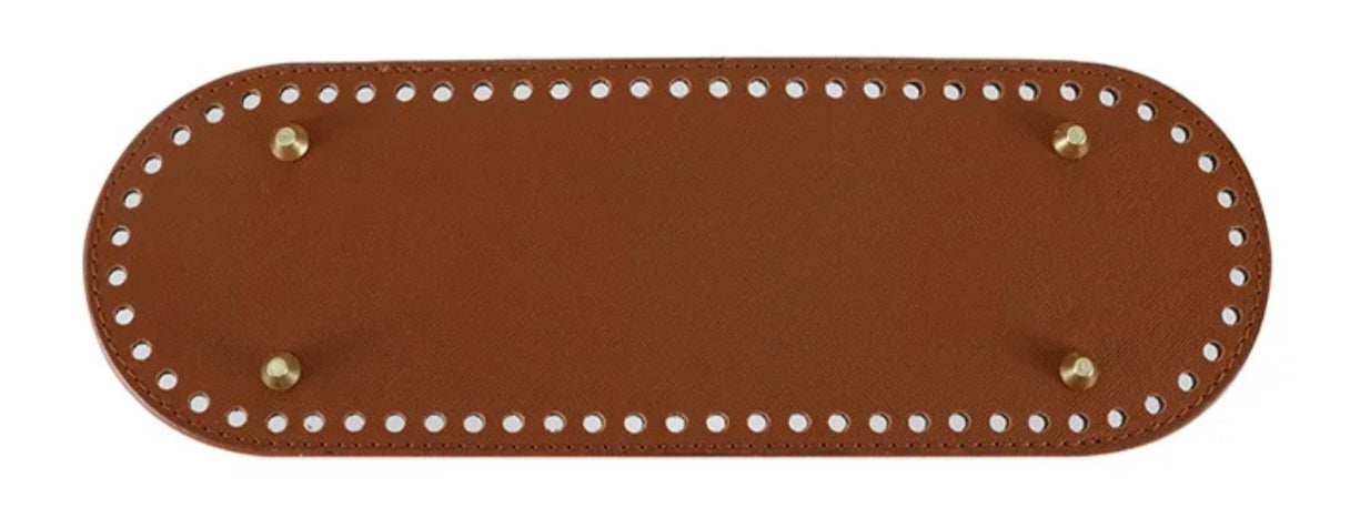 Fondo ecopelle 30x10 cm con piedini
