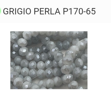 Perline Crystal Yuri 8 mm fila da 65 perle