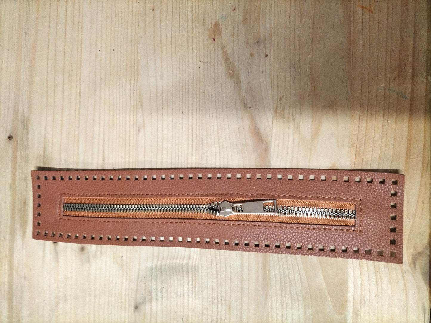 Cerniera similpelle 27x5,5 cm