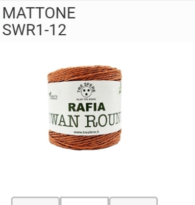 Rafia Swan Round 150 grammi