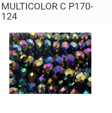 Perline Crystal Yuri 8 mm fila da 65 perle