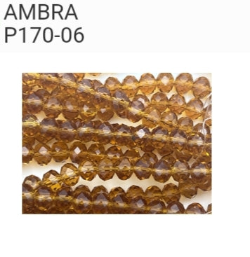 Perline Crystal Yuri 8 mm fila da 65 perle