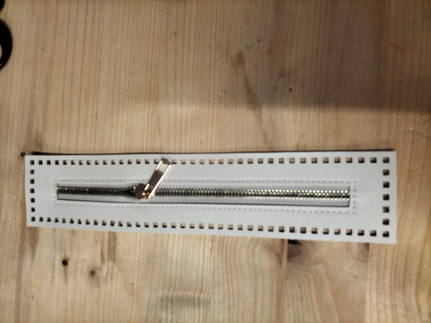 Cerniera similpelle 27x5,5 cm