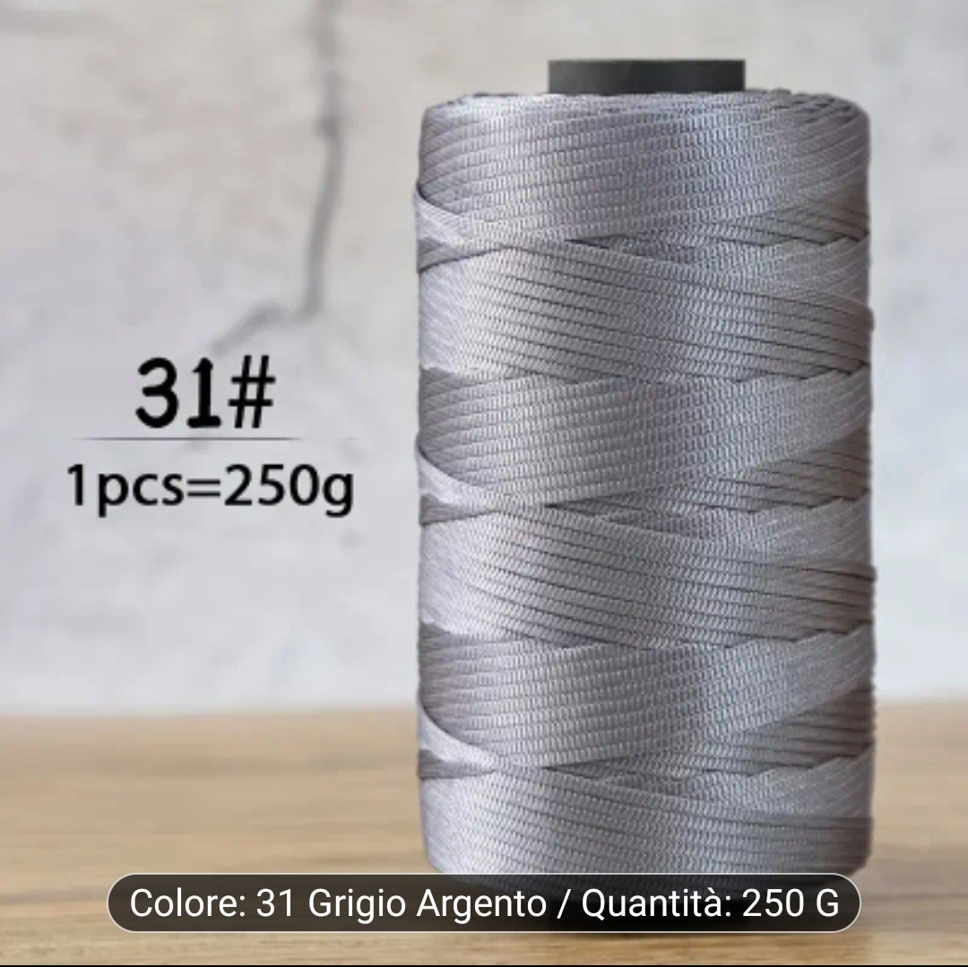 Cordino thai piatto spessore 3 mm 250 grammi