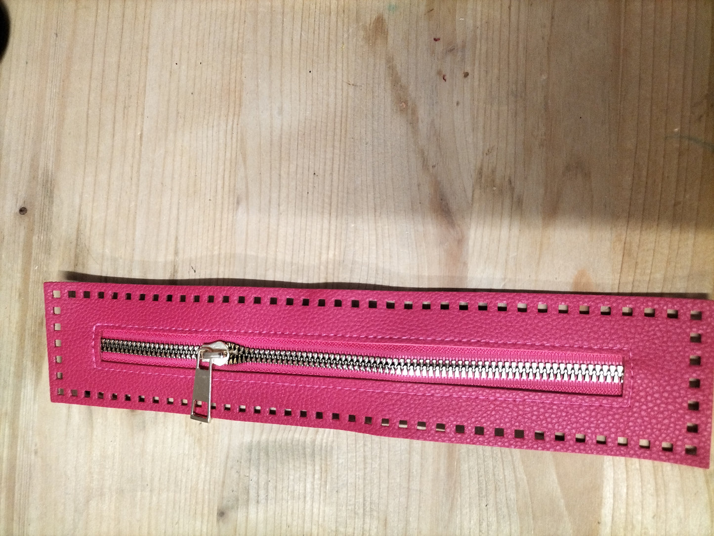 Cerniera similpelle 27x5,5 cm