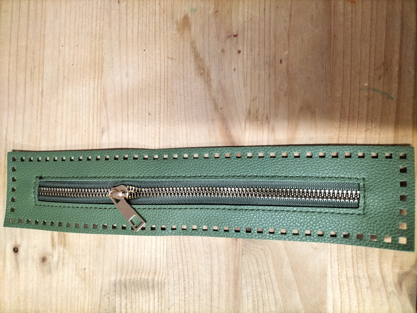 Cerniera similpelle 27x5,5 cm