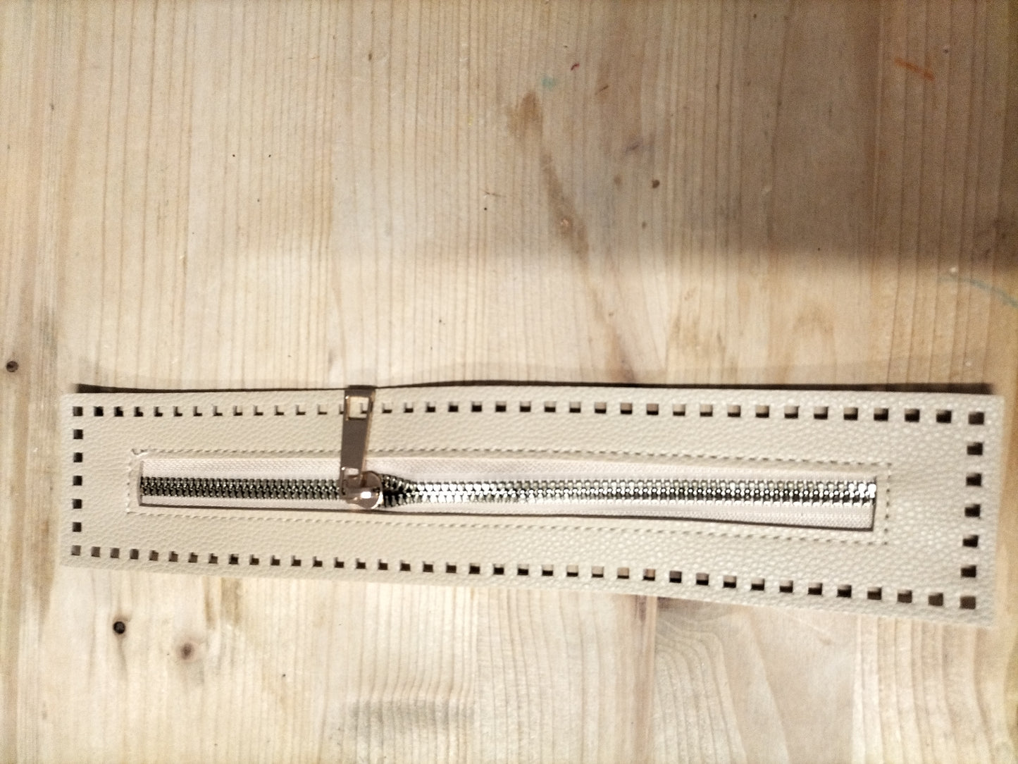 Cerniera similpelle 27x5,5 cm