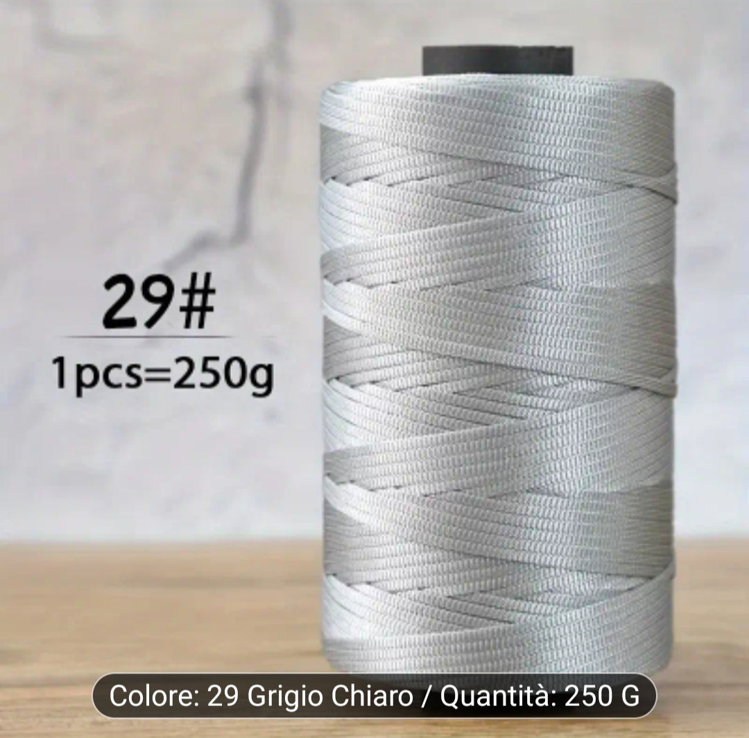 Cordino thai piatto spessore 3 mm 250 grammi