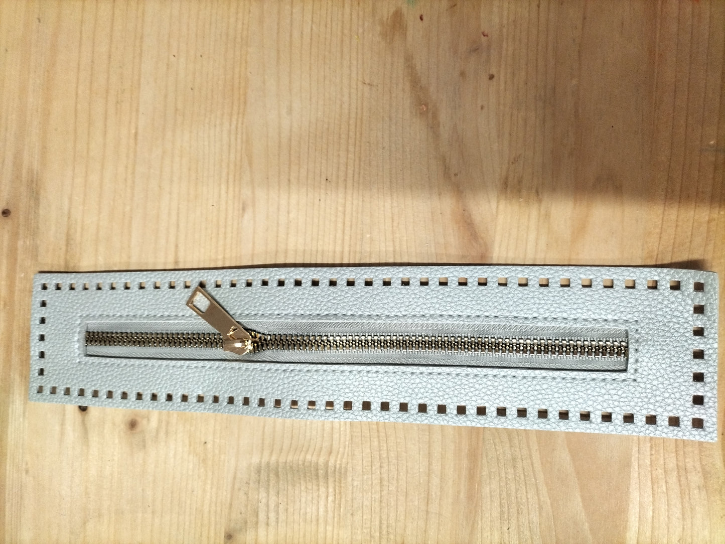 Cerniera similpelle 27x5,5 cm