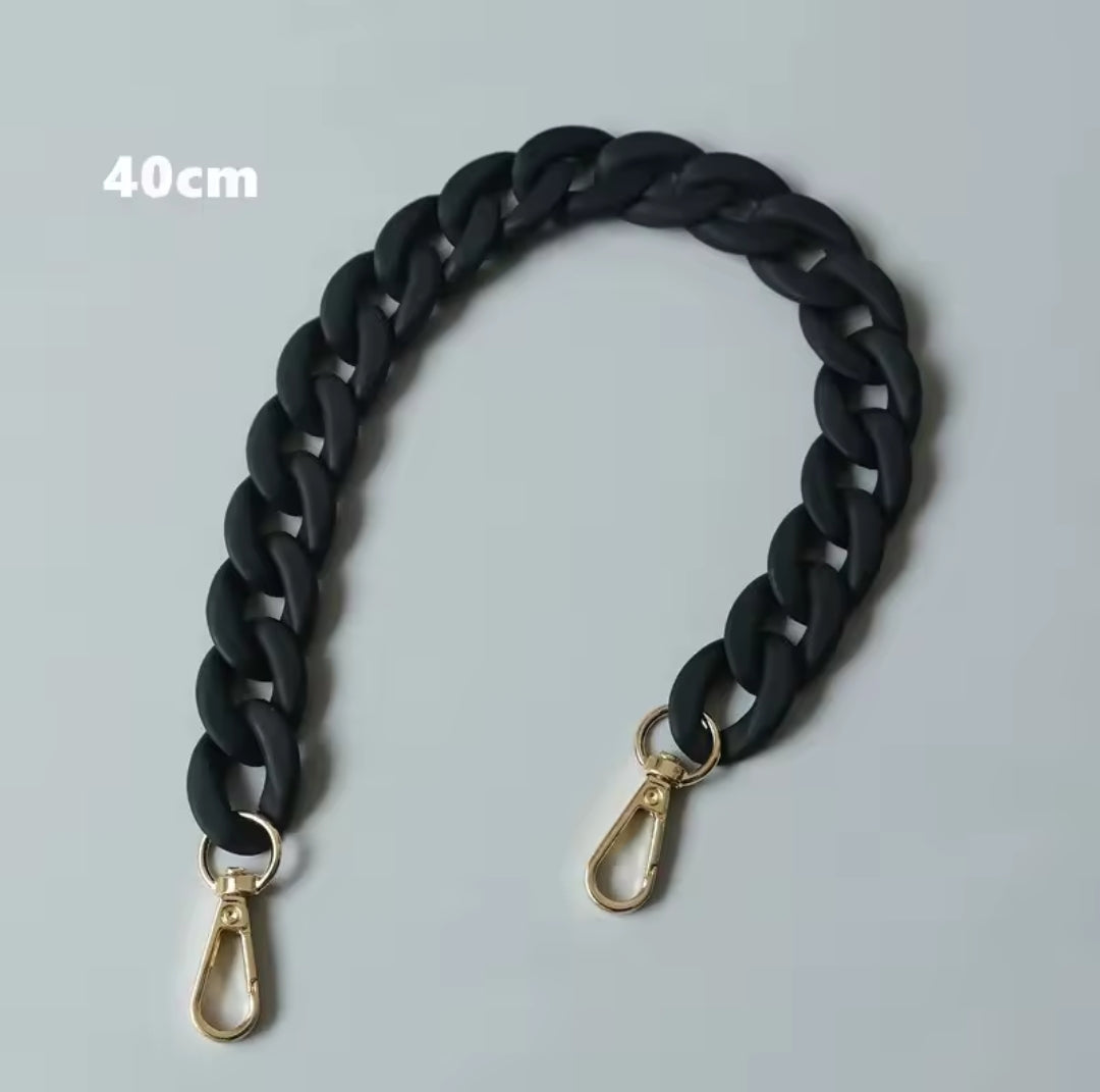 Catena 40 cm in resina opaca
