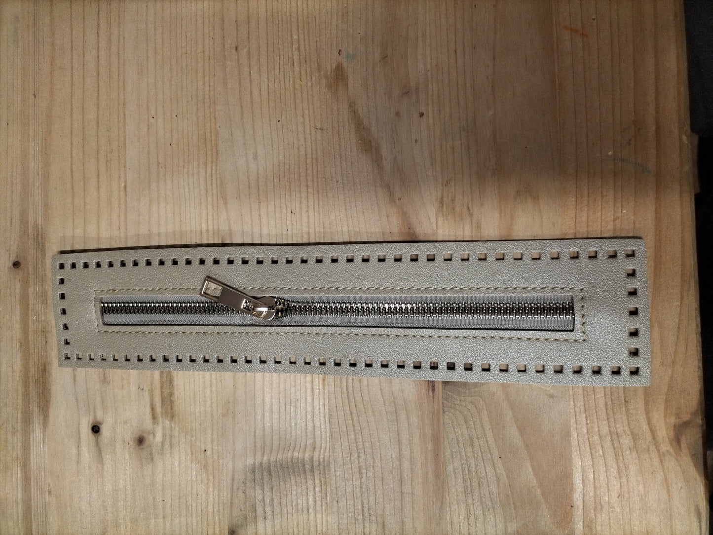 Cerniera similpelle 27x5,5 cm