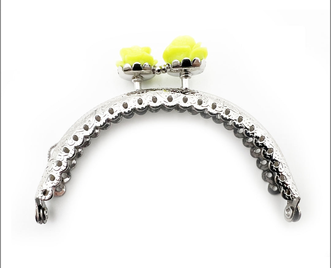 Click clack con rosa 8,5 cm