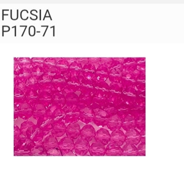 Perline Crystal Yuri 8 mm fila da 65 perle