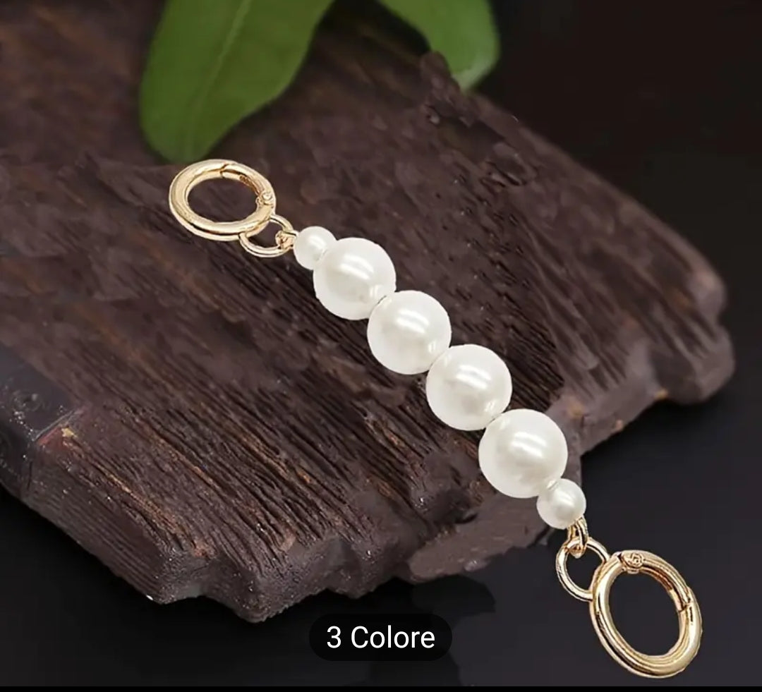 Estenzione di catena con perle