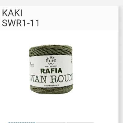 Rafia Swan Round 150 grammi