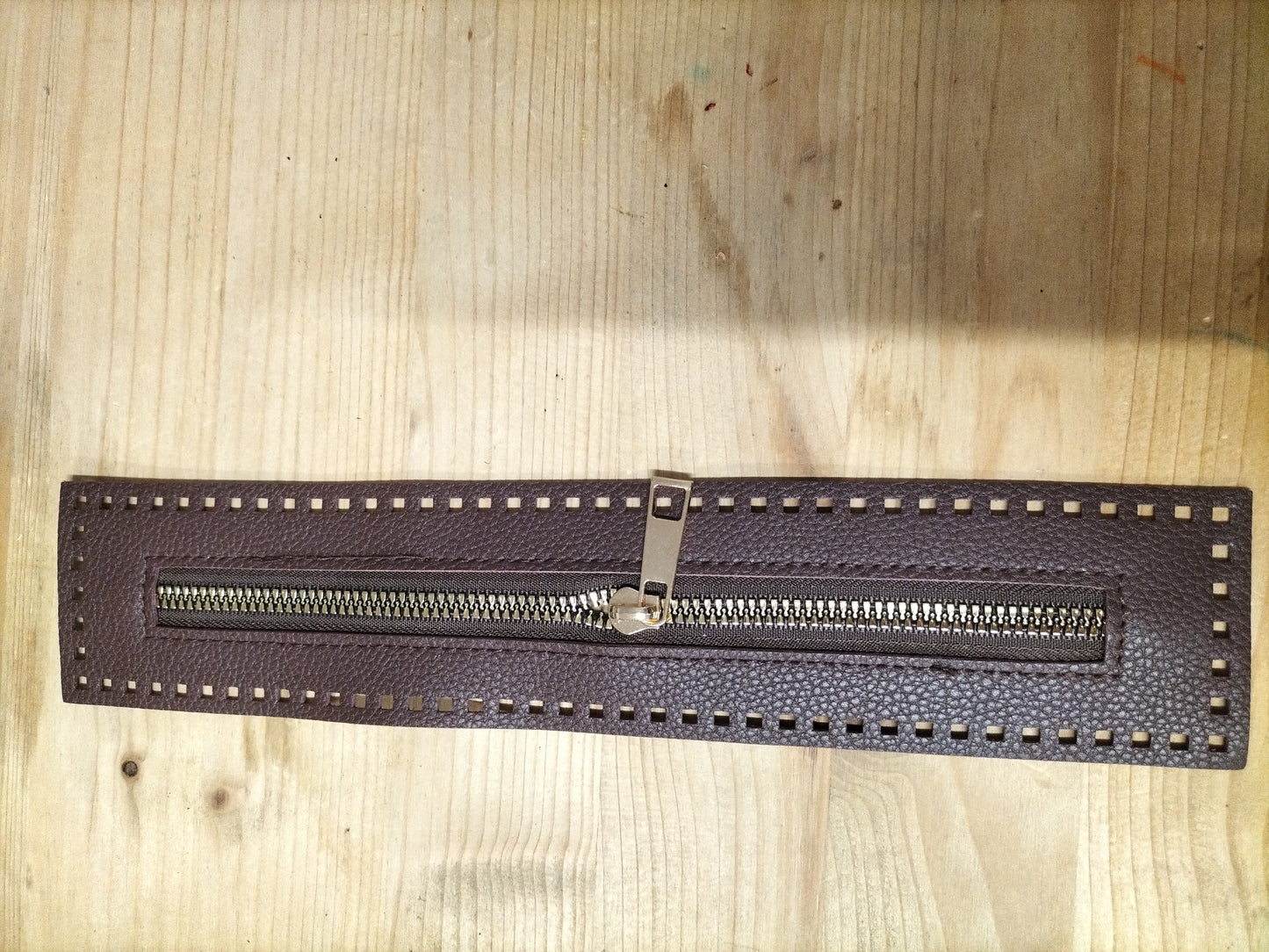 Cerniera similpelle 27x5,5 cm