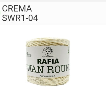 Rafia Swan Round 150 grammi
