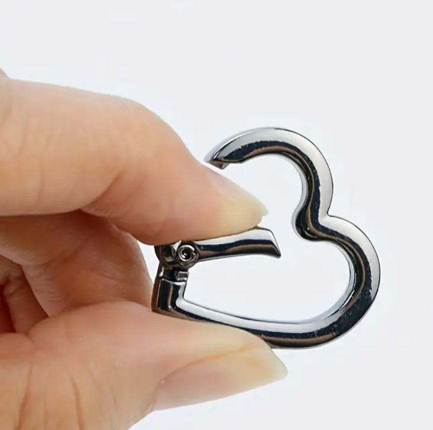Moschettone a cuore 21x22 mm