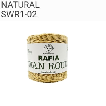 Rafia Swan Round 150 grammi
