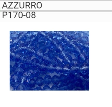 Perline Crystal Yuri 8 mm fila da 65 perle