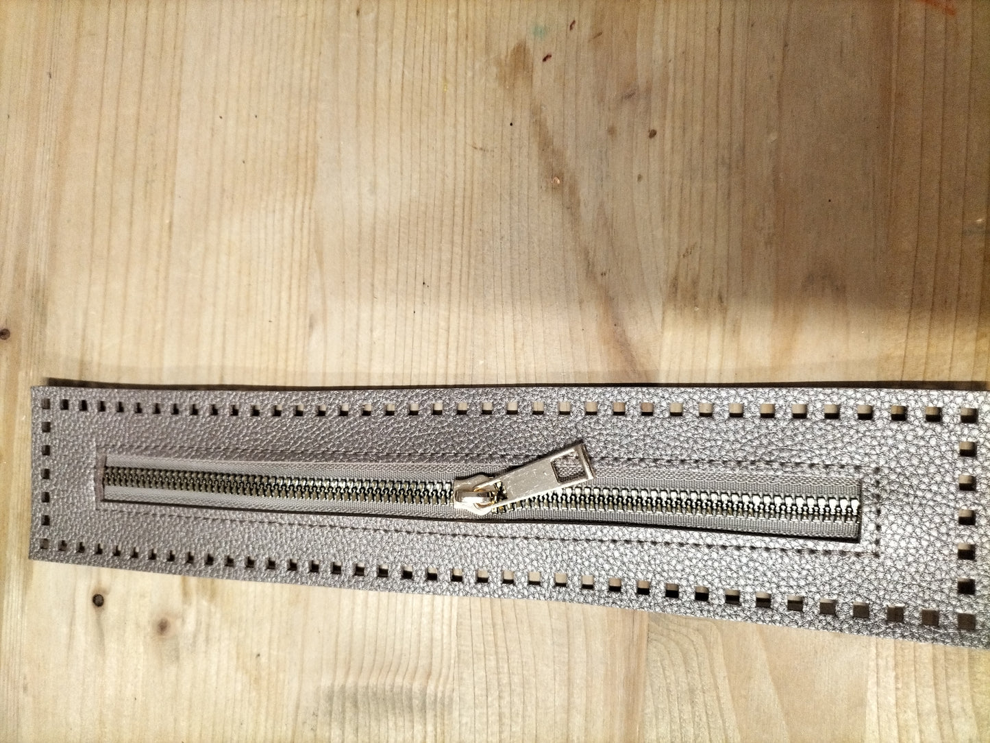 Cerniera similpelle 27x5,5 cm