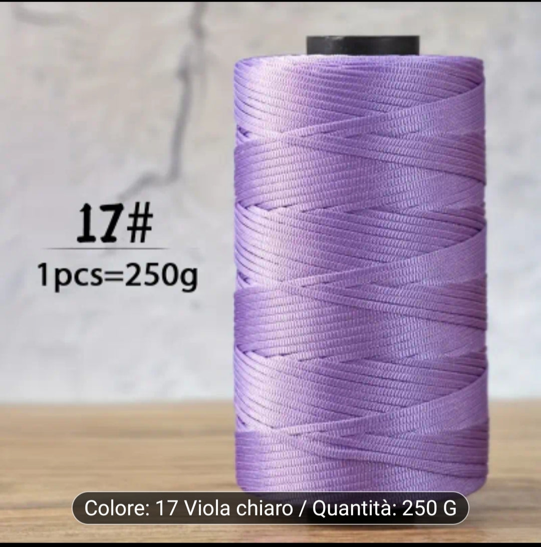 Cordino thai piatto spessore 3 mm 250 grammi