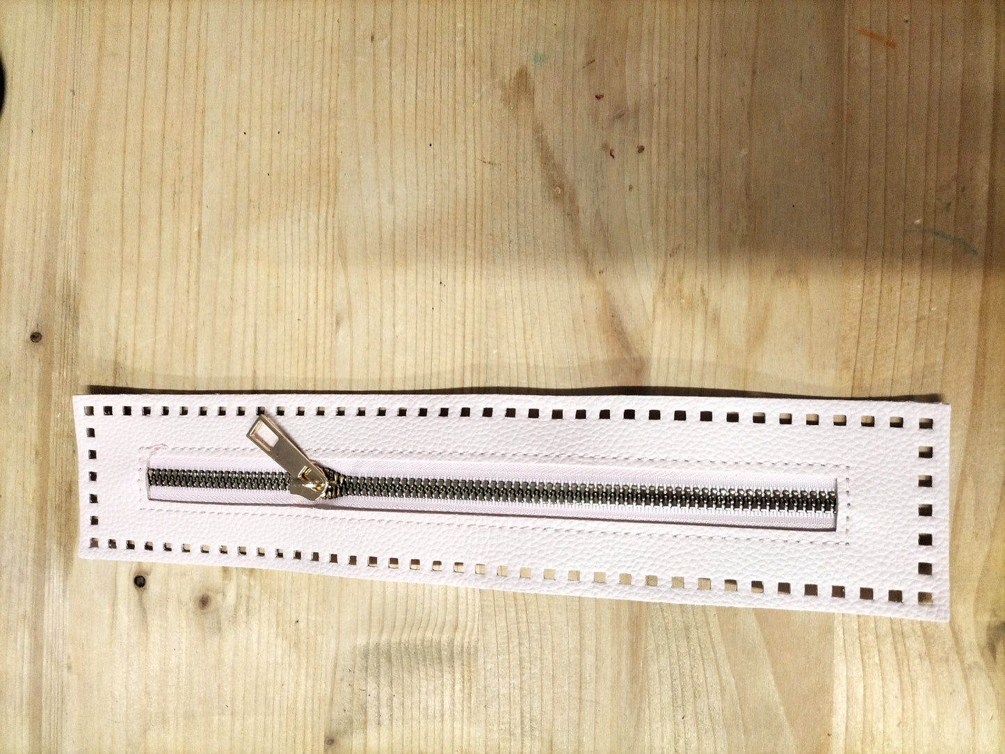 Cerniera similpelle 27x5,5 cm