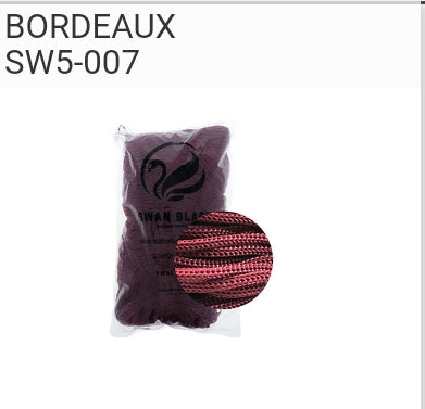 Cordino swan black 500 grammi