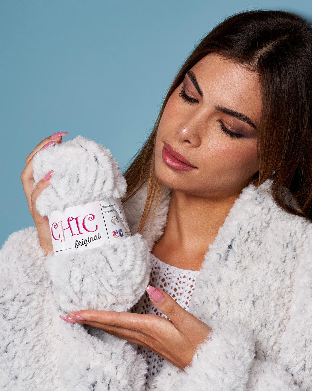 Lana Chic effetto pelliccia - gomitolo 100 g