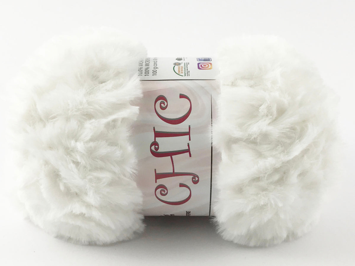 Lana Chic effetto pelliccia - gomitolo 100 g