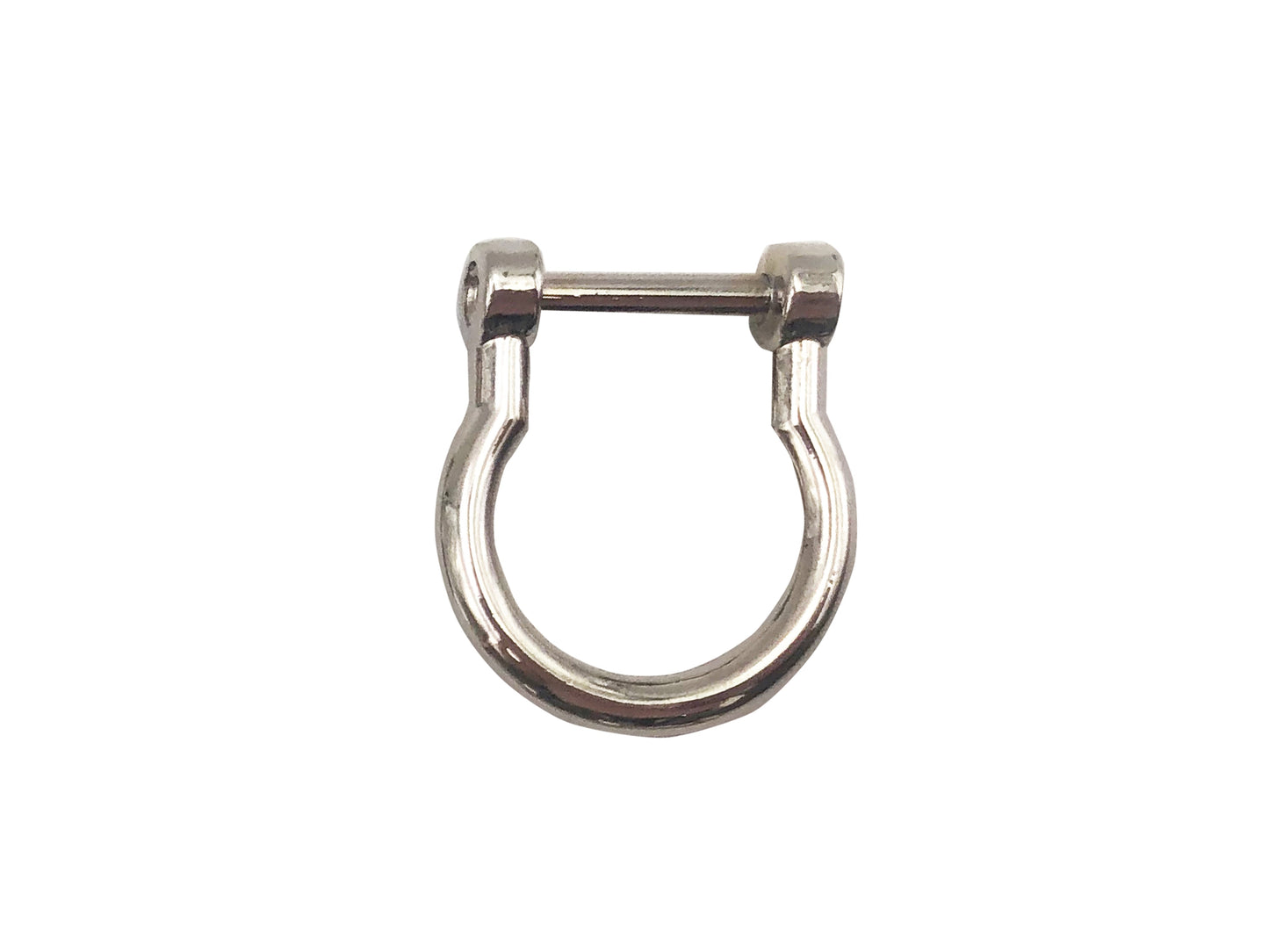 Ganci per manici bamboo - 1 coppia Argento GMB270-2
