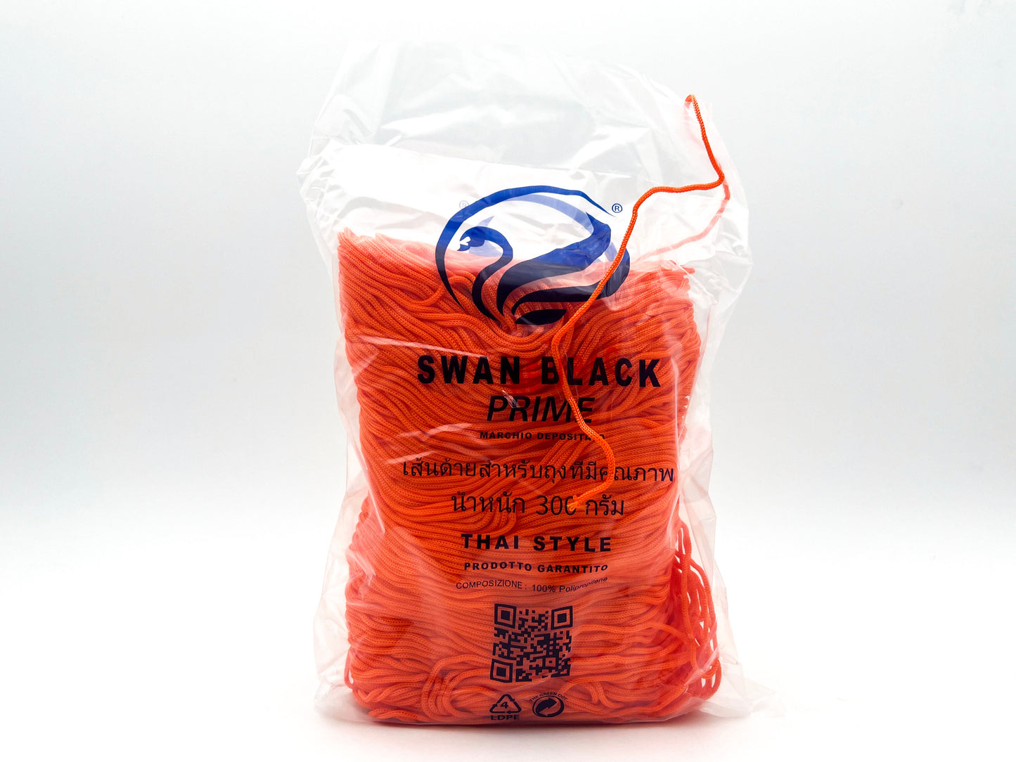 Cordino Swan Black Prime Arancio 044