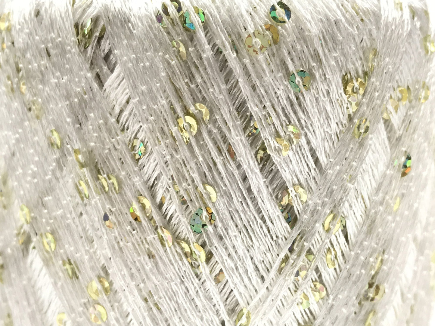 Filato paillettes Avorio
