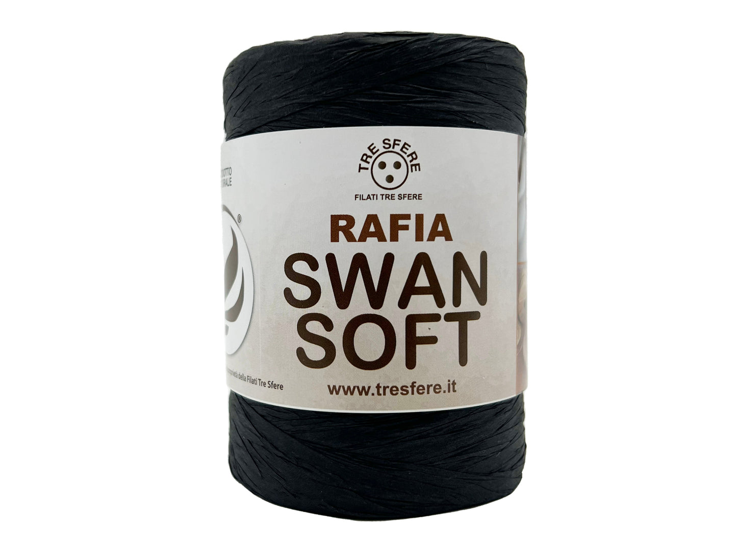 Rafia Swan Soft Nero 03