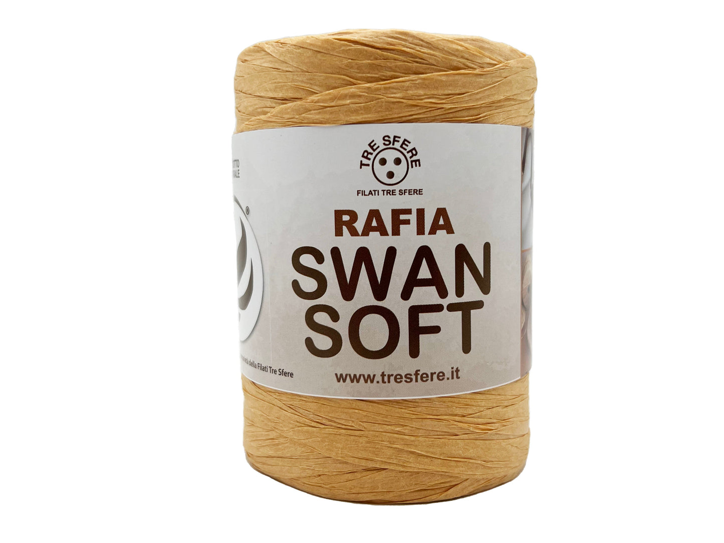 Rafia Swan Soft Mostarda 07