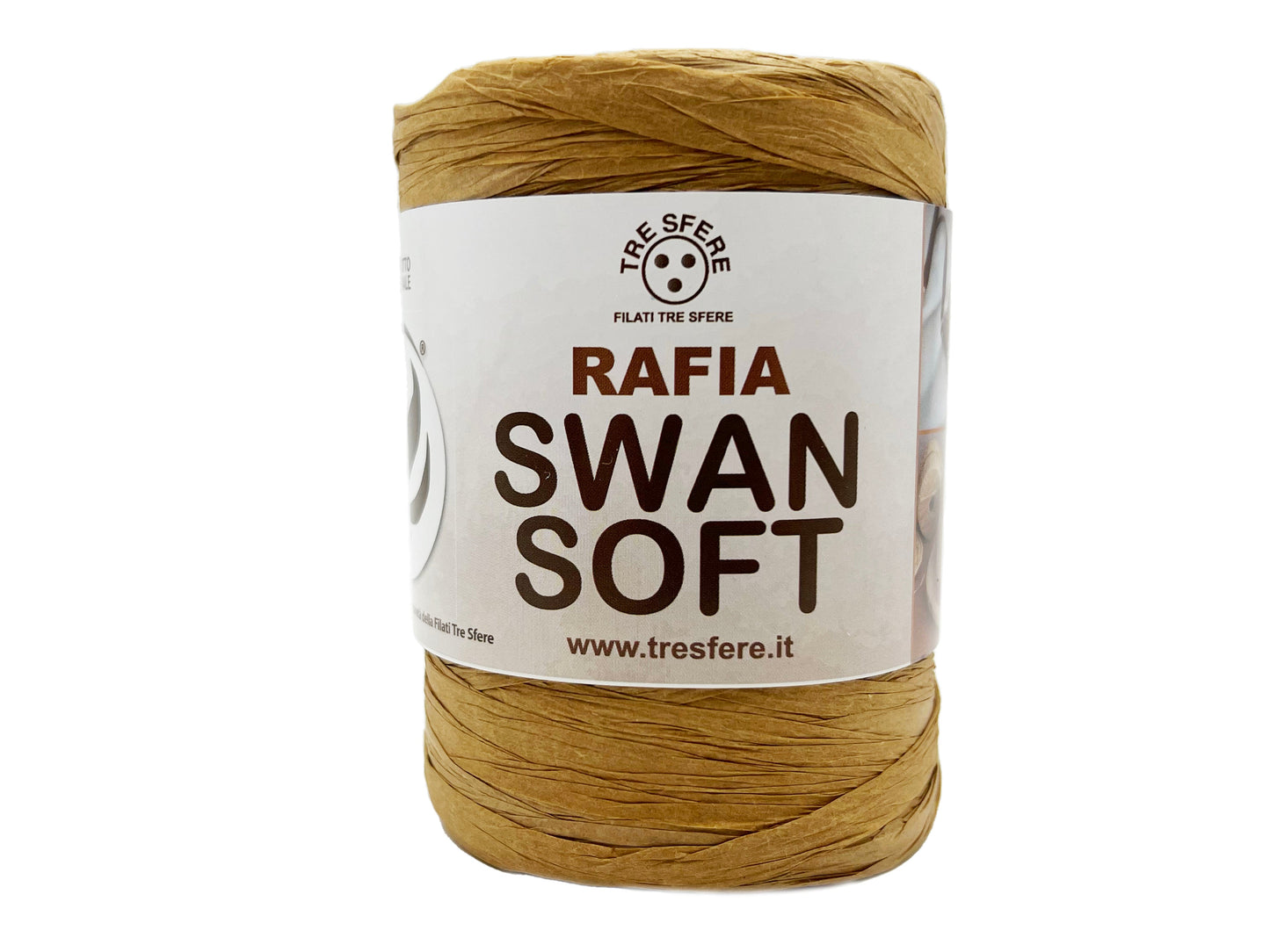 Rafia Swan Soft Caramello 08