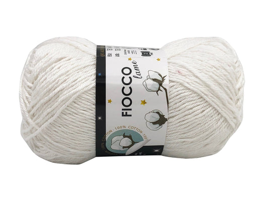 Cotone Fiocco Lame Bianco FL01-7000
