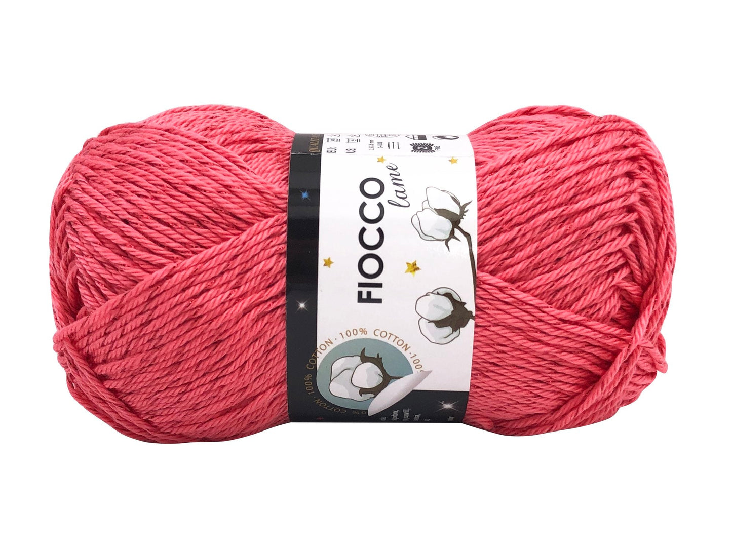 Cotone Fiocco Lame Corallo FL01-7320