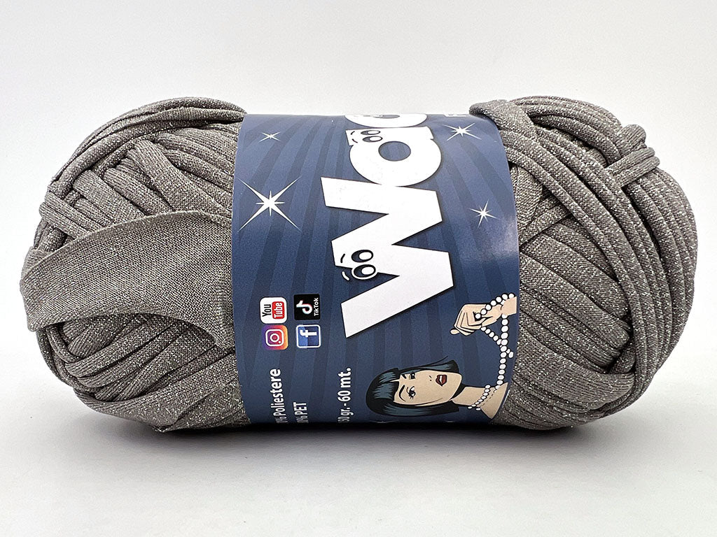 Fettuccia Waoo Lycra Chanel Grigio 12