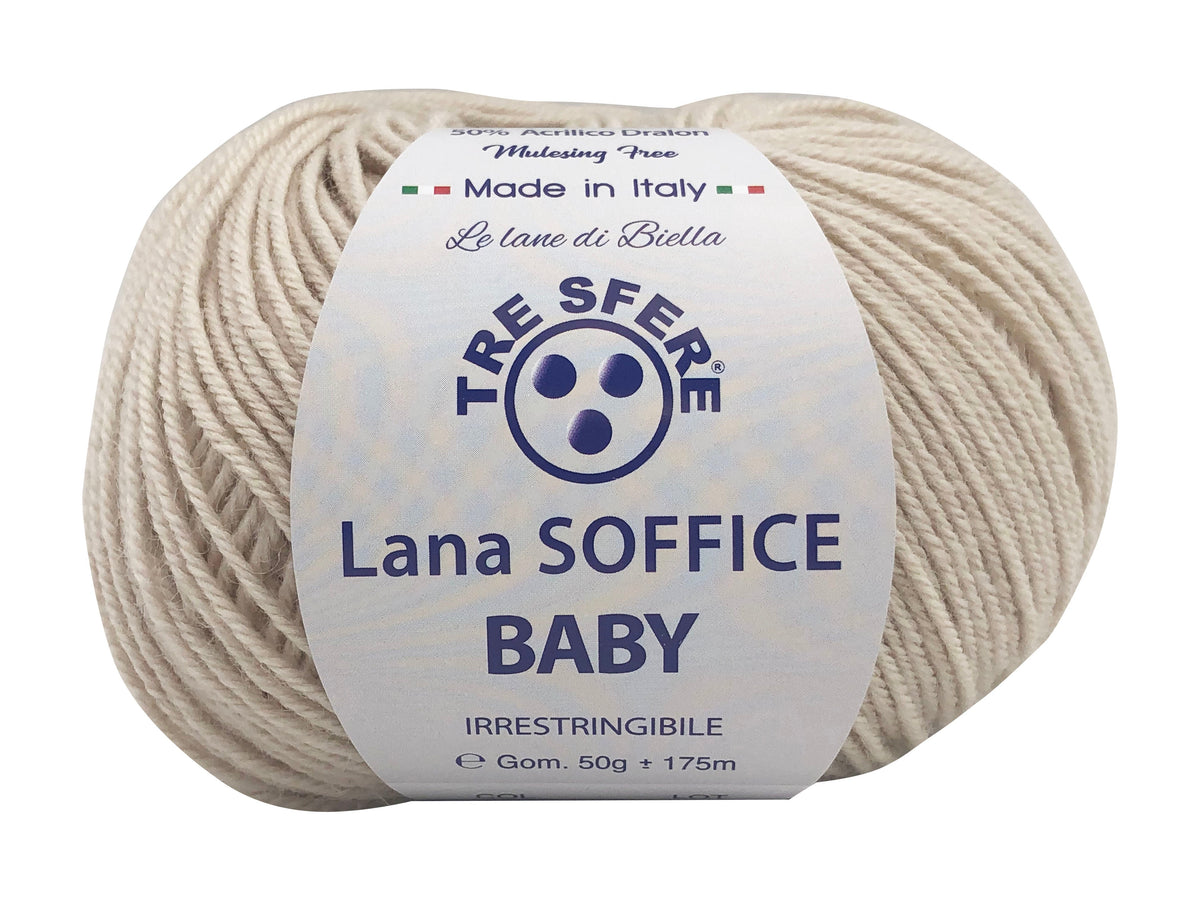 Lana Soffice Baby Crema 123