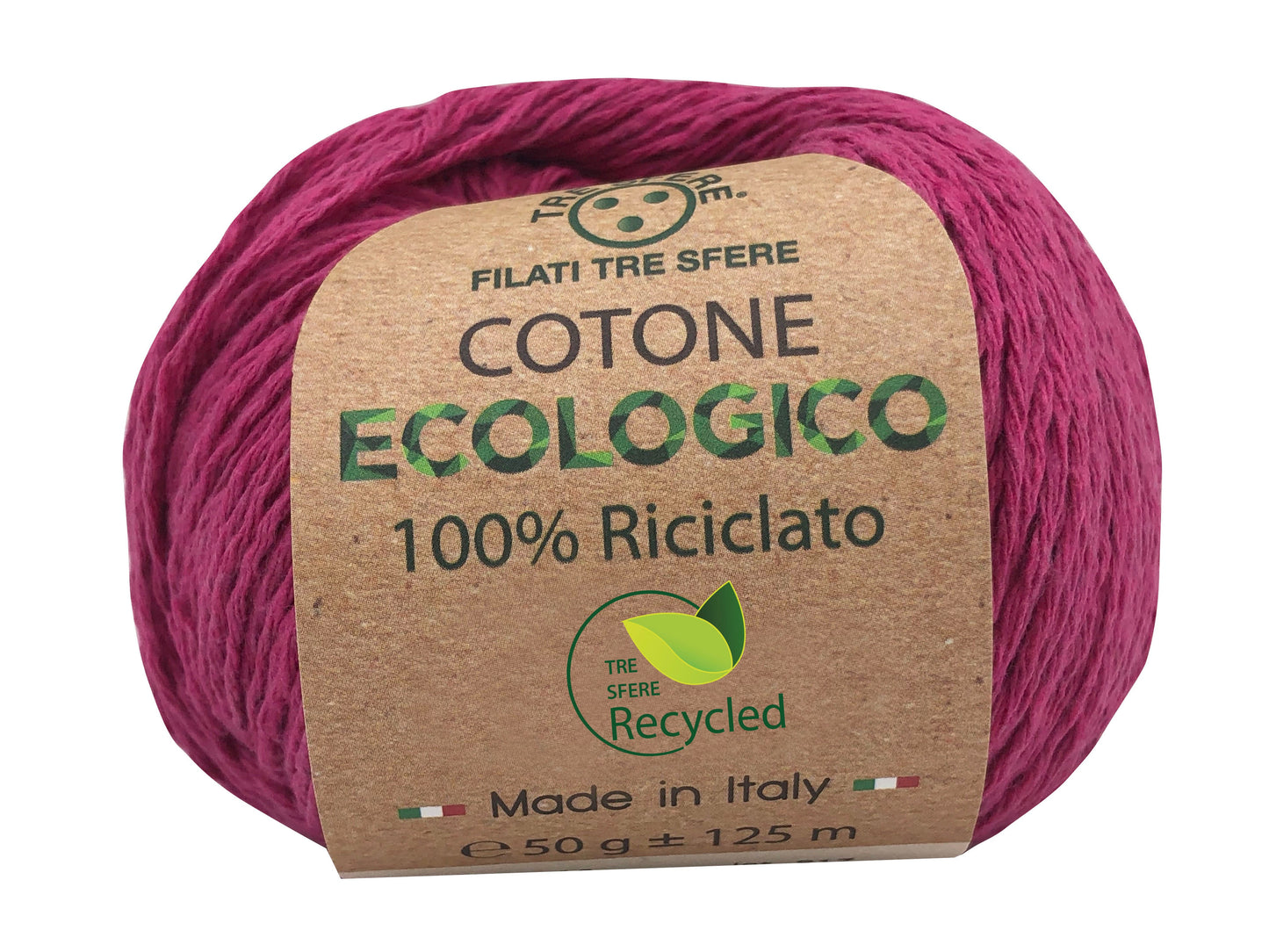 Cotone ecologico Fuxia 16
